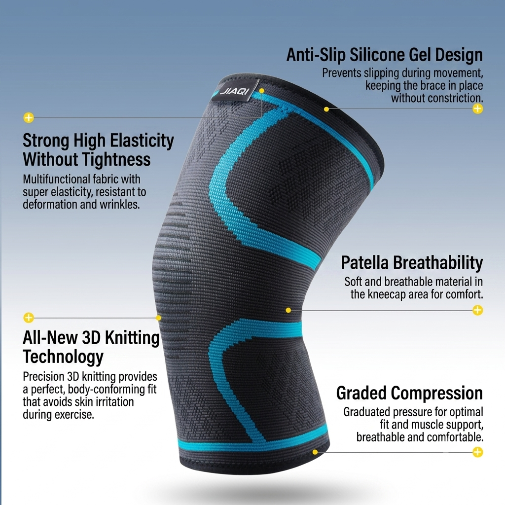 Knee Compression Sleeves (1pc)